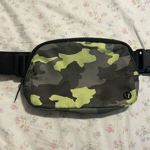 Lululemon camo everywhere belt bag